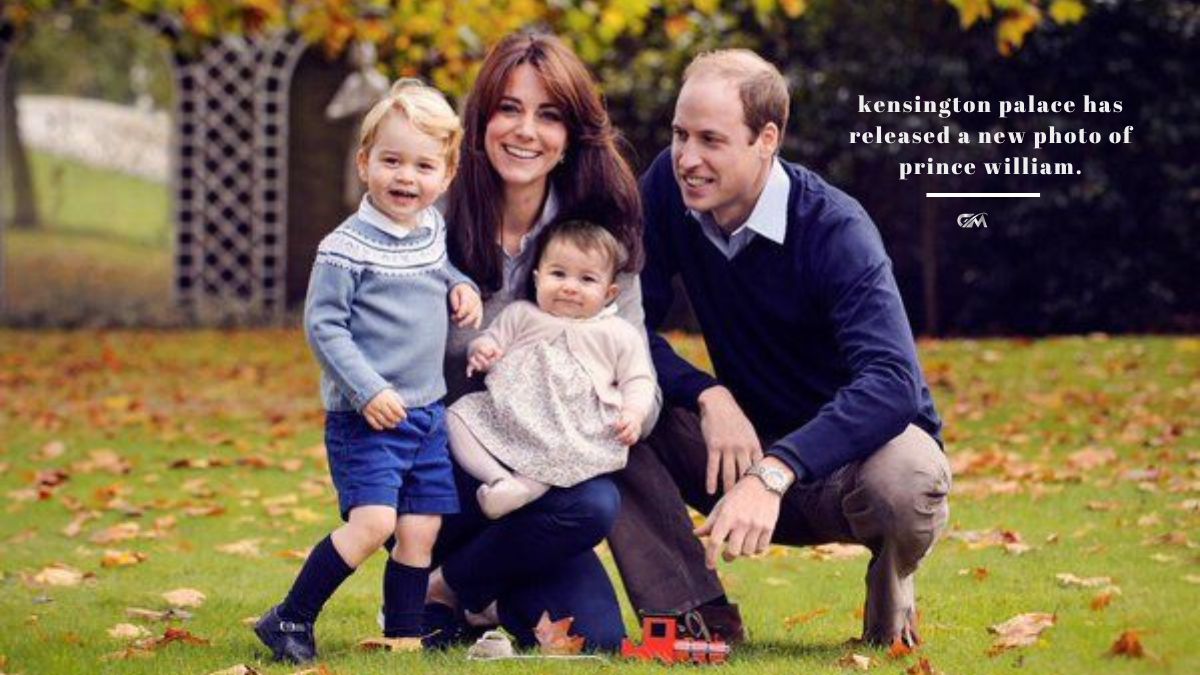 kensington palace has released a new photo of prince william.