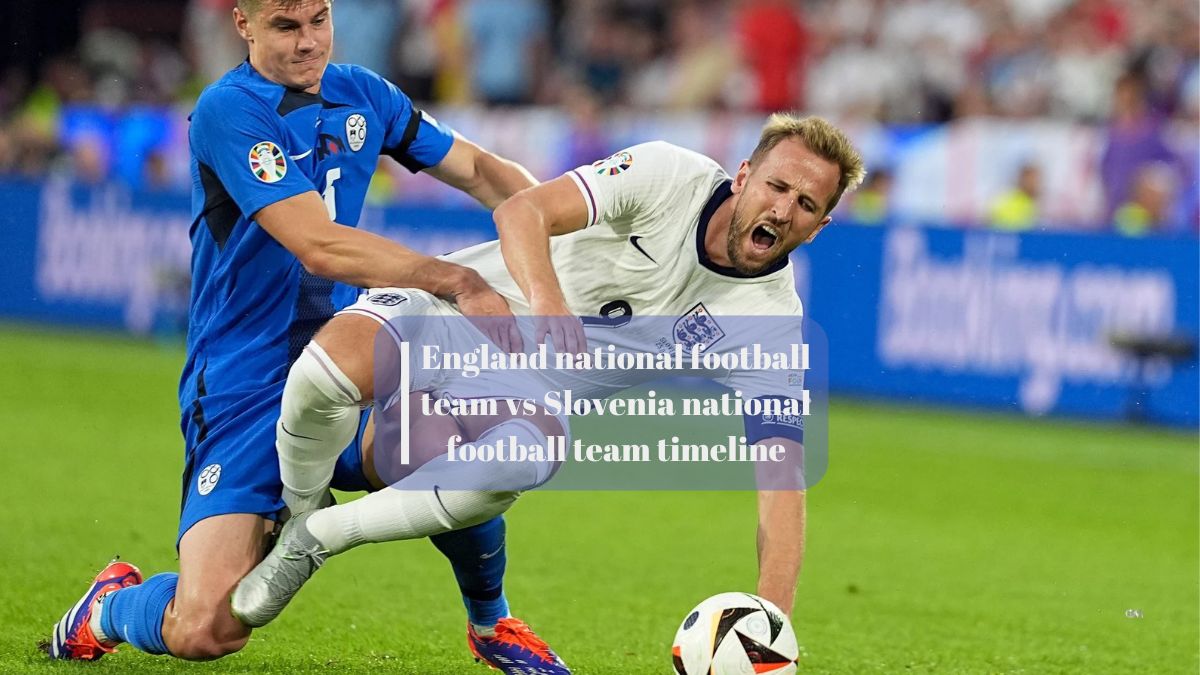 England national football team vs Slovenia national football team timeline